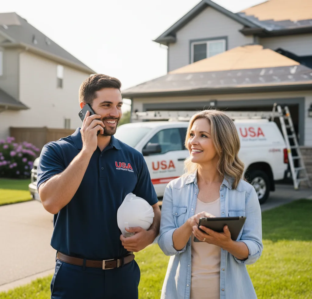 USA Roof Repair Experts customer support in Collingdale